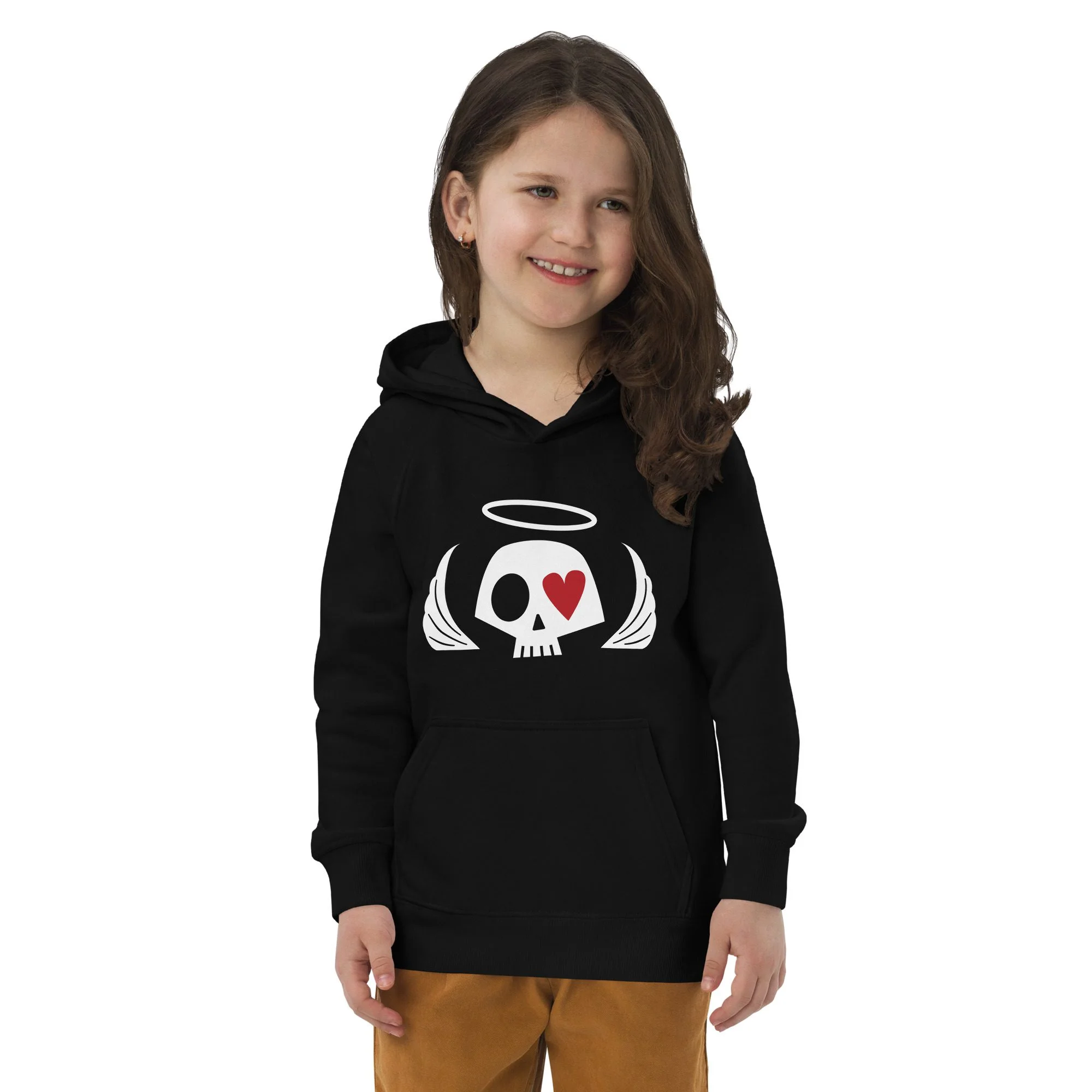 Sudadera calavera niño negra Skully - Imagen 2