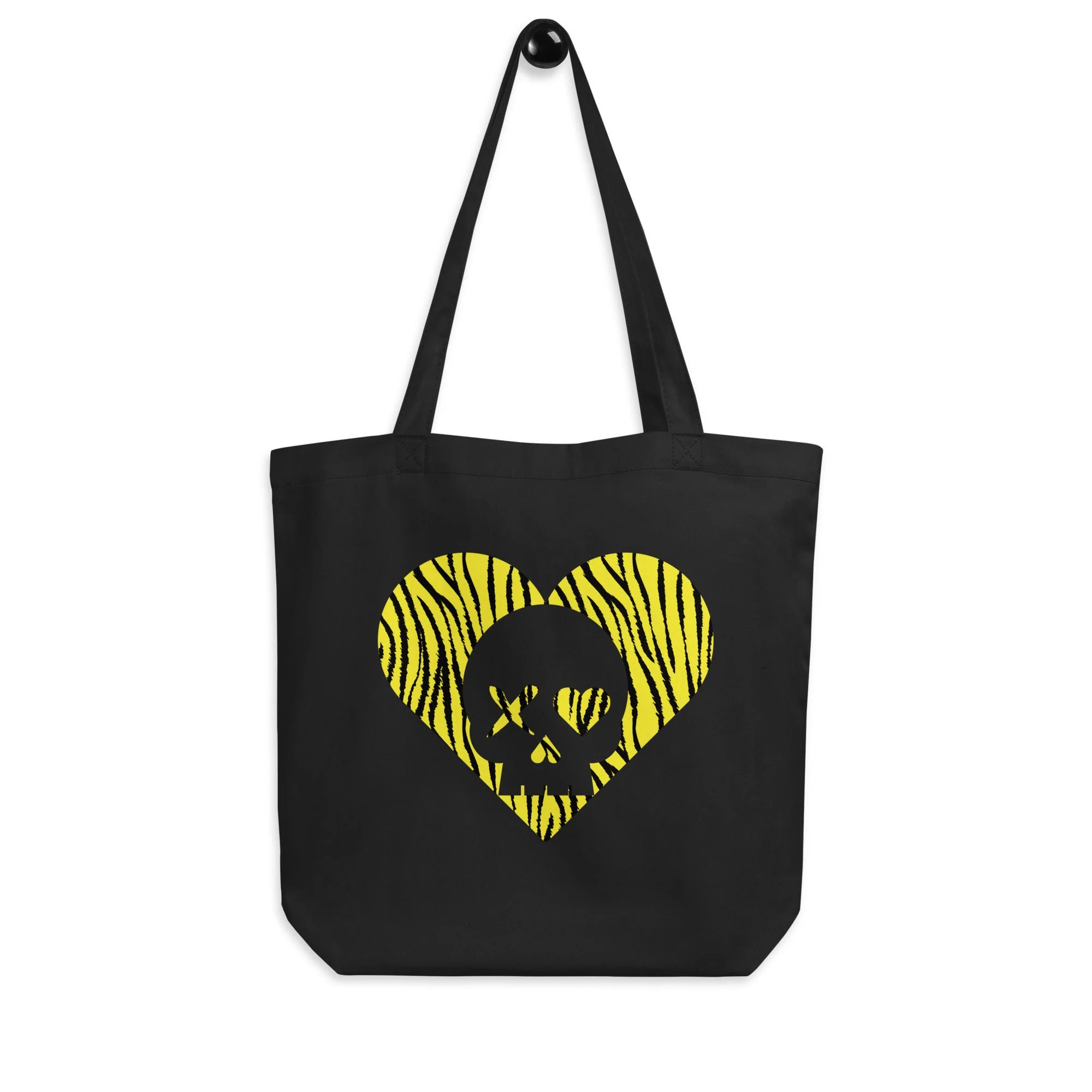 bolso-algodon-organico-corazon-calavera-cebra-amarillo
