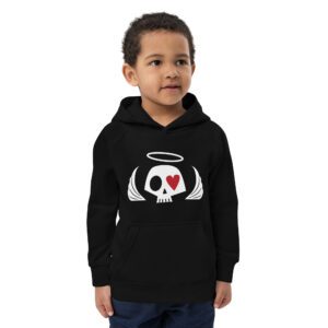 Sudadera calavera niño negra Skully