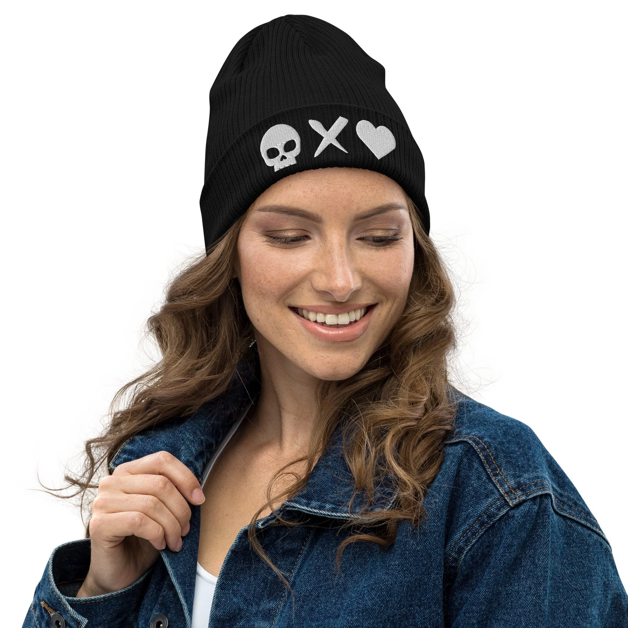 gorro-algodon-organico-calavera-blanco