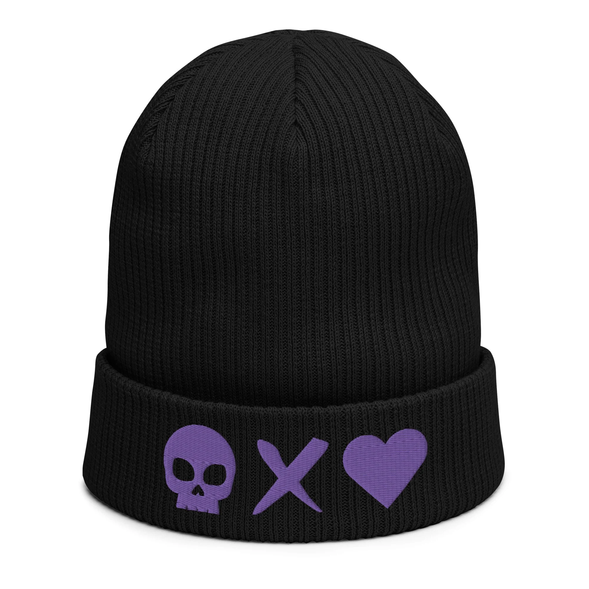 gorro-algodon-organico-calavera-morado