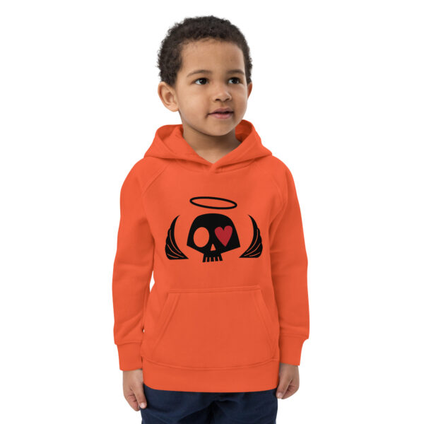 Sudadera calavera niño orange Skully - Imagen 2